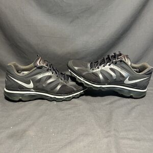 Nike Air Max 2012 Womens Athletic Running Shoes Size 11 Gray White 487679-010